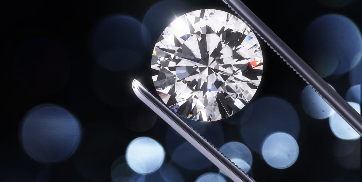 Ideal Cut Diamond Melee | Diamond Sparkle | K. Rosengart