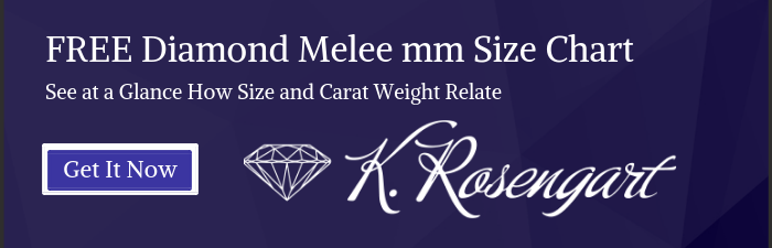 Diamond Size Chart | mm to Carat Conversion | K. Rosengart | Free Download